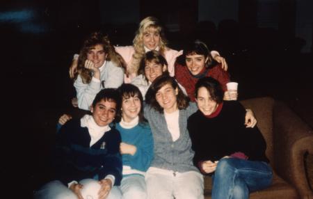 Eight students, c.1992