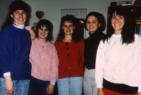 Five friends, c.1992
