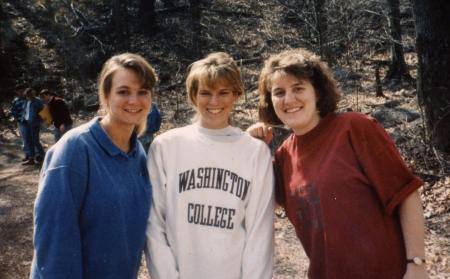 Friends in a forest, c.1992