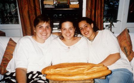 Friends and baguettes, c.1993