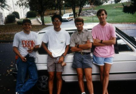 Four friends, c.1993