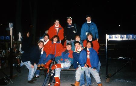 Ski trip, c.1993