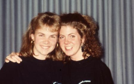 Two students, c.1993