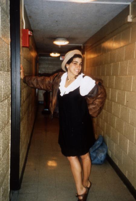 Hallway pose, c.1993