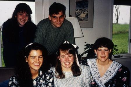 Five students, c.1994