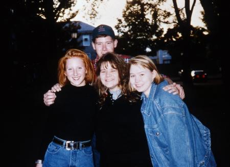 Four friends, c.1994