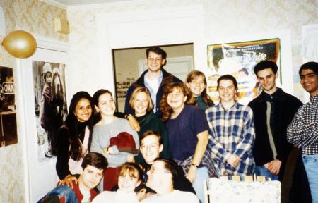 Friends celebrate, c.1995