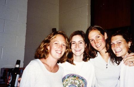 Friends spend time together, c.1995