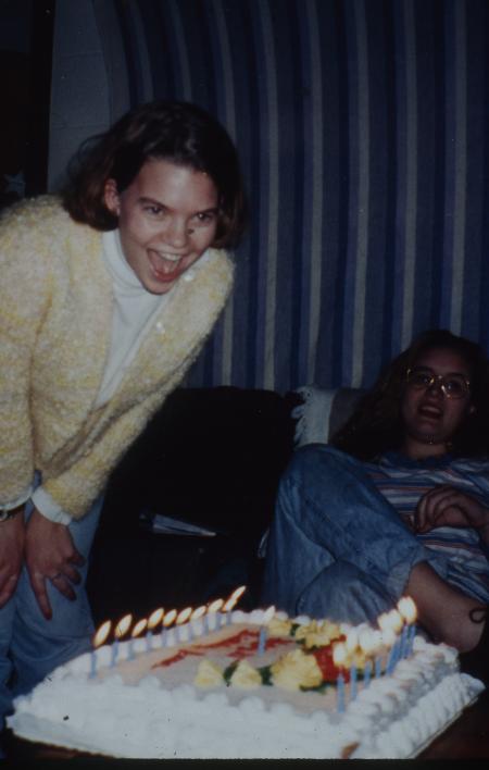 Birthday cake, c.1996
