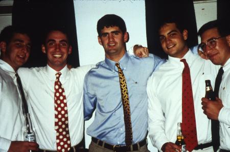 Five students, c.1996