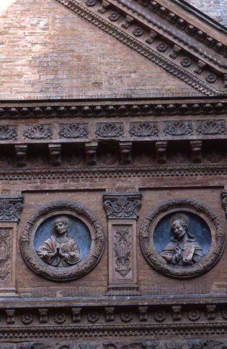 Pediment in Bologna, 1996