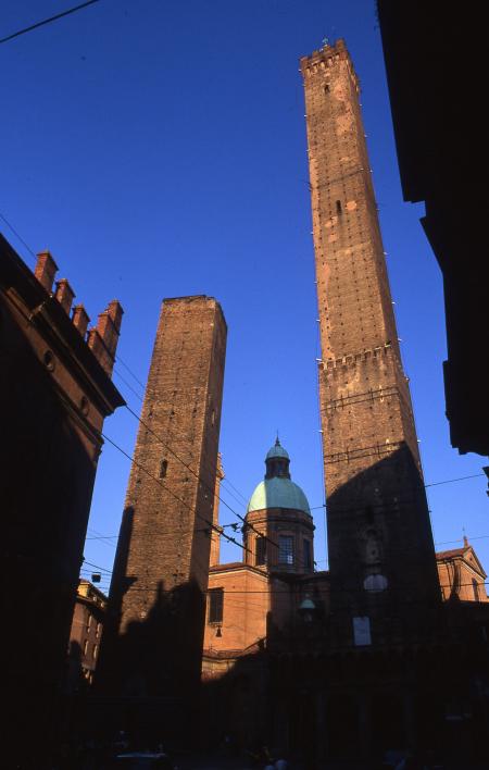 Asinelli and Garisenda Towers, 1996