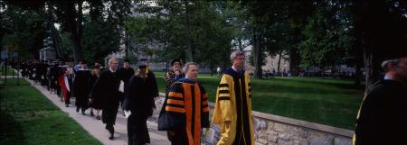 Faculty Procession at Convocation, 1999