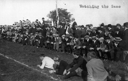 Watching the Game, 1914