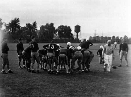 Team Huddle, c.1935