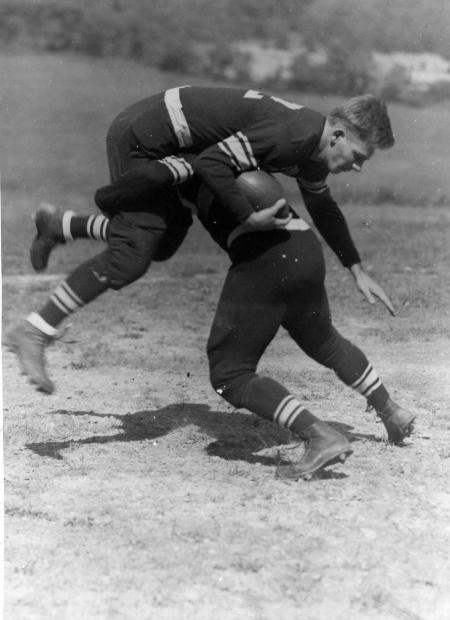 Tackle, Football Team, 1937