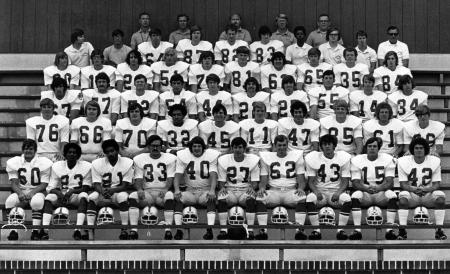 Football Team, 1972