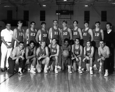 Men's Basketball Team, 1970