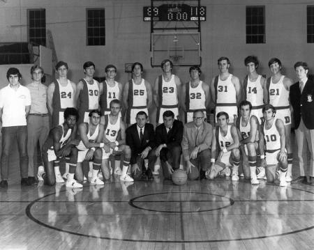 Men's Basketball Team, 1971