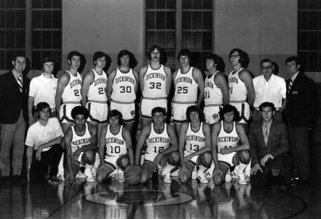Men's Basketball Team, 1973