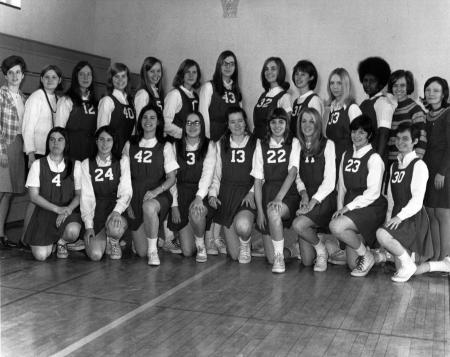 Women's Basketball Team, 1970