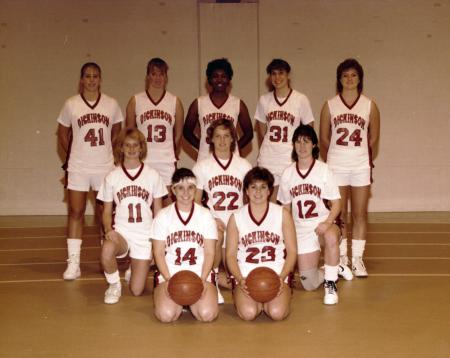 Women's Basketball Team, 1987