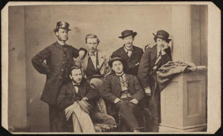 Six Students, c.1863