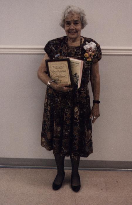 Florence E. Riefle, 1990