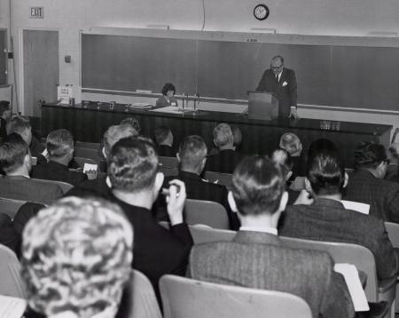 President Rubendall lecture, 1964