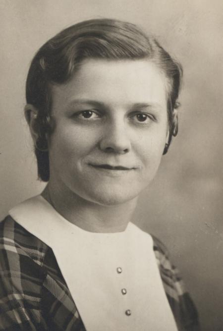 Gertrude A. Yeager, 1933