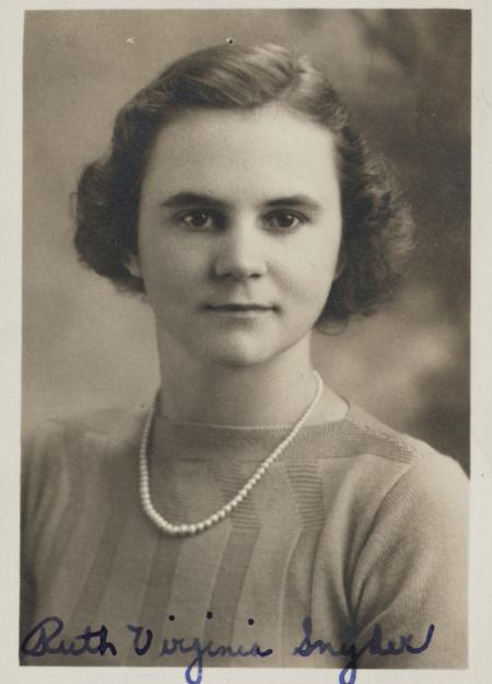 Ruth V. Snyder, 1938