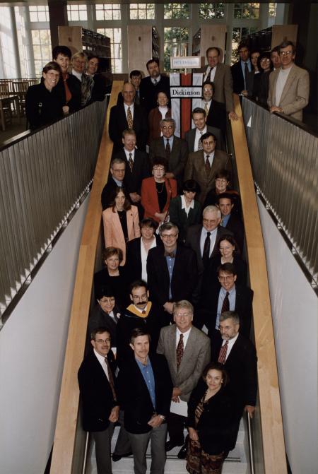 Class of 1971 Delegates at President Durden Inauguration, 1999