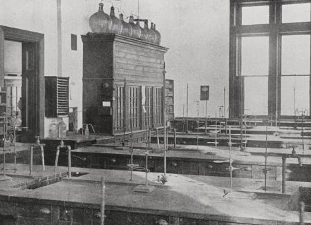 Lab in Tome Scientific Building, c.1900