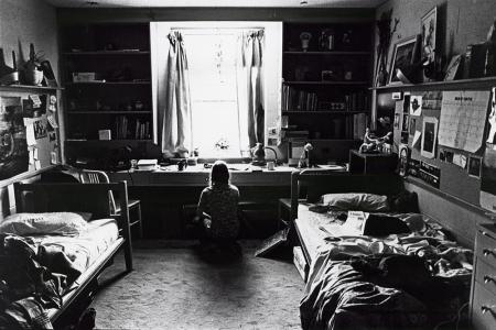 Dorm room, 1972
