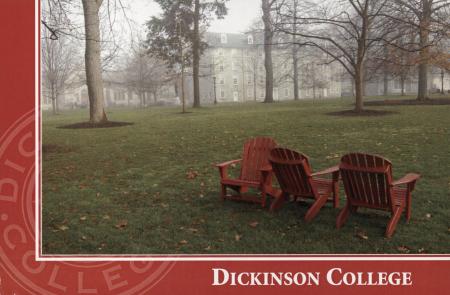 Adirondack chairs on the Academic quad, c.2000