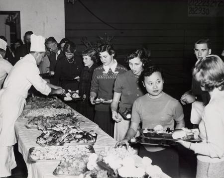 Homecoming buffet, 1951