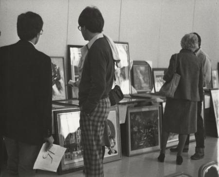 Art show at Homecoming, 1982
