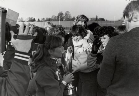 Gamma Phi Beta wins President's Cup, 1984