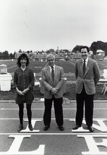 Alumni at Homecoming, 1993