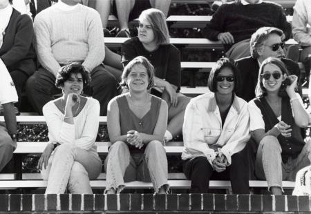 Alumni at Homecoming game, 1994