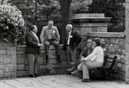 Alumni at Homecoming, 1991 