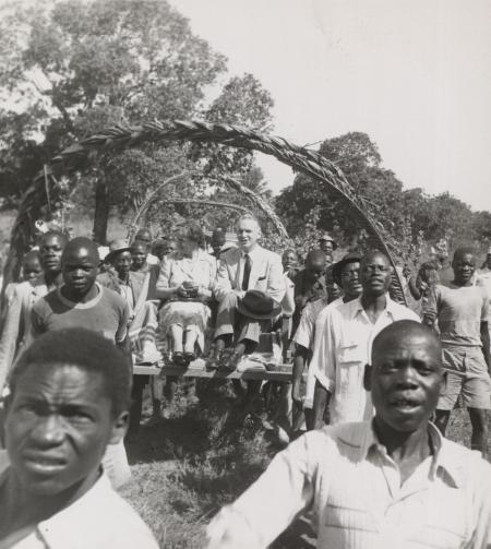 John Wesley Lord visits South Rhodesia, c.1960 