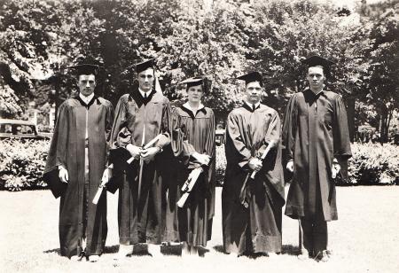 Graduates at Commencement, 1934