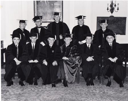Honorary Degree recipients, 1961