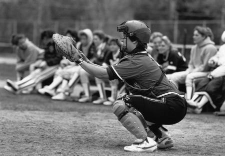Softball Catcher, 1990
