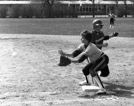Softball game, c.1990