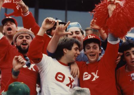 Theta Chi at a Football Game, c.1980