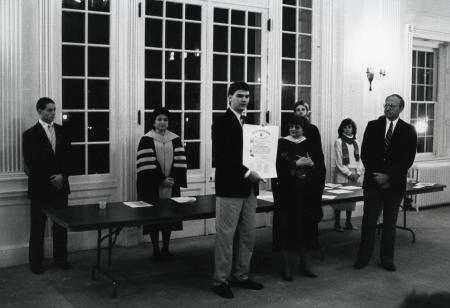 Alpha Lamda Delta induction ceremony, 1989