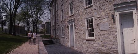 East College entrance, c.1985