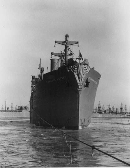 S.S. Dickinson Victory, 1945
